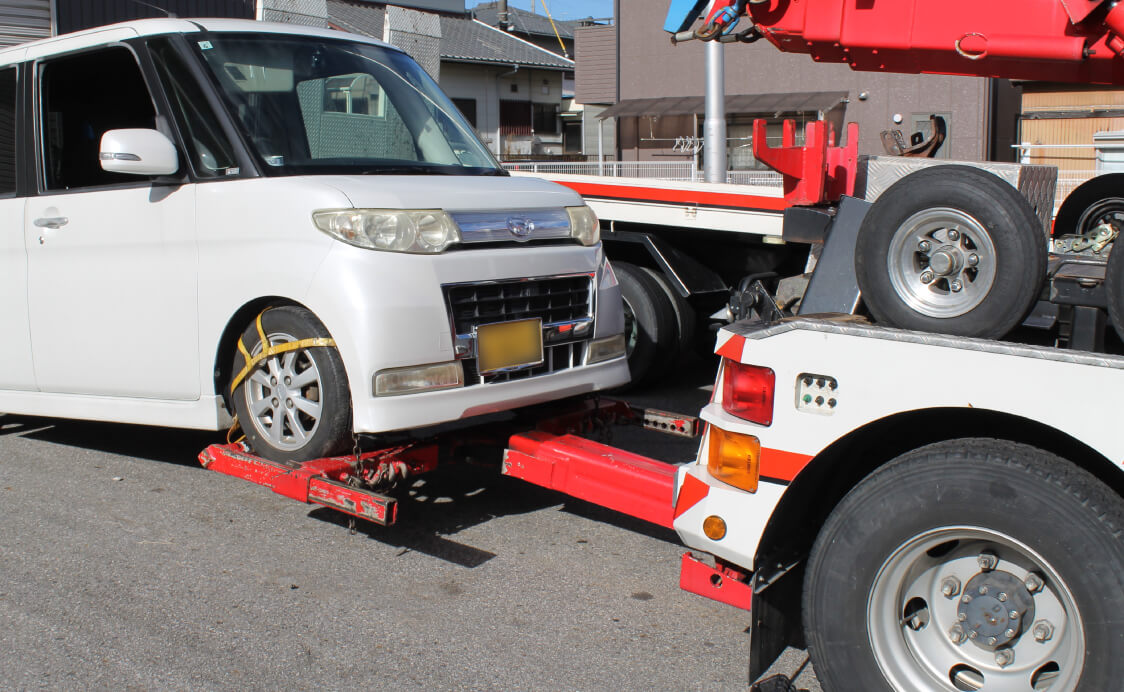 事故車両搬送