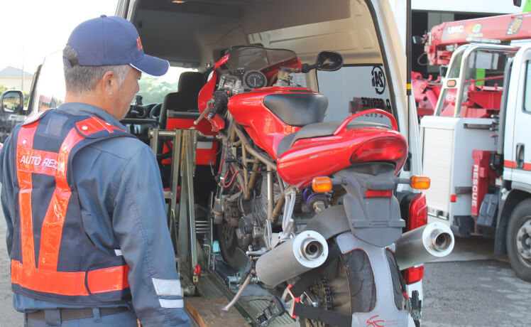 バイク搬送